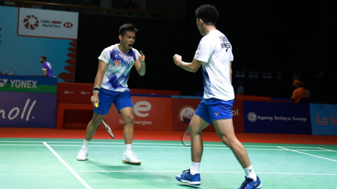 Pramudya Kusumawardana/Yeremia Erich Yoche Yacob Rambitan di Indonesia Open