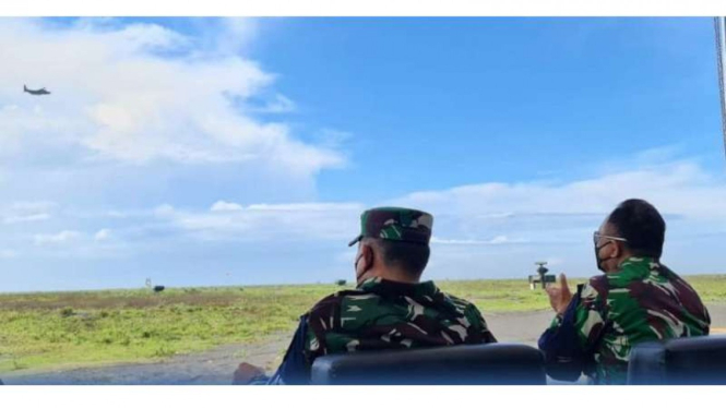 VIVA Militer: KSAU saksikan Latihan Puncak TNI AU Angkasa Yudha 2021 di Lumajang