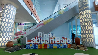 Tiket Pulau Komodo dan Padar Rp3,75 Juta, Bandara Komodo Sepi