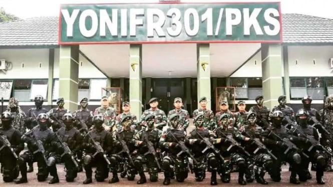 VIVA Militer: Pasukan Yonif Raider 301/Prabu Kian Santang