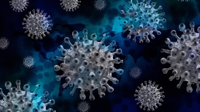 Ilustrasi COVID-19/virus corona