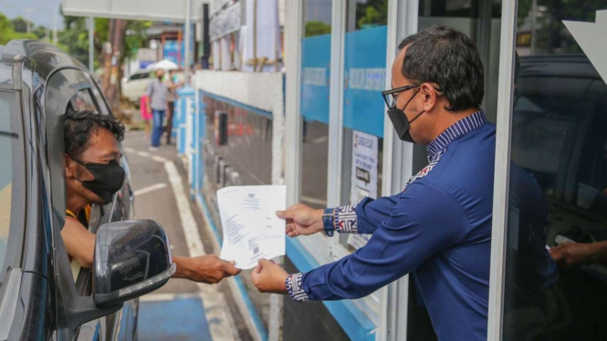 Layanan Drive Thru Dukcapil Kota Bogor