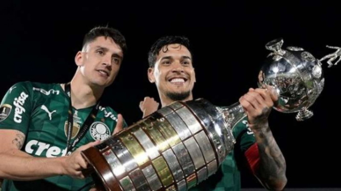 Palmeiras juara Copa Libertadores 2021.