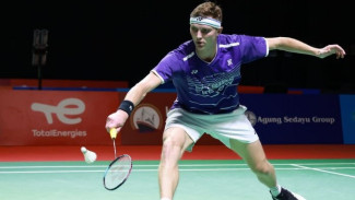 59 Menit Membara, Viktor Axelsen Juara Indonesia Open 2021