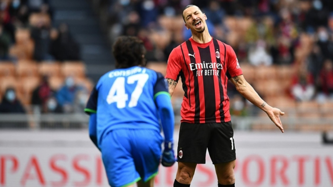Pertandingan AC Milan vs Sassuolo
