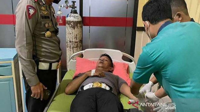 Kabag Ops Ditlantas Polda Metro Jaya AKBP Dermawan Karosekali jalani perawatan