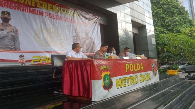 Polda Metro mengungkap kasus penembakan di exit tol Bintaro