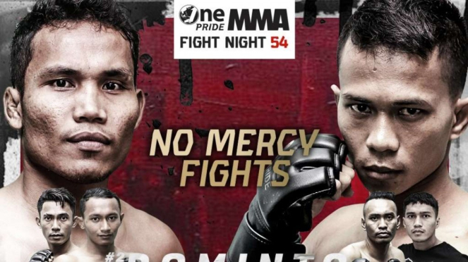 Poster petarung di Fight Night 54 One Pride MMA, Sabtu 4 Desember 2021