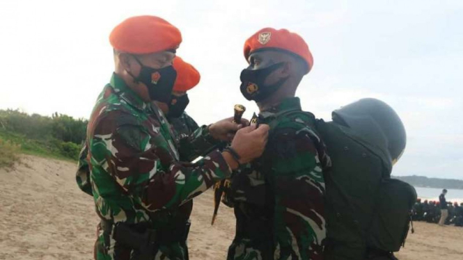 VIVA Militer: Dankorpaskhas sematkan Wing Komando ke pasukan elit TNI AU