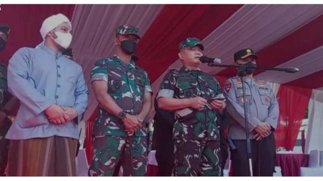 VIVA Militer: KSAD Jenderal TNI Dudung A.R pantau aksi Reuni Akbar 212