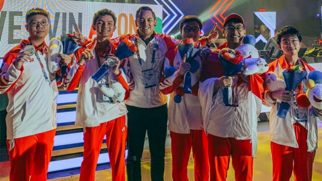 Ibnu Riza saat SEA Games 2019 Filipina