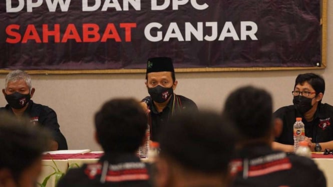Relawan Sahabat Ganjar gelar konsolidasi. (Foto ilustrasi)