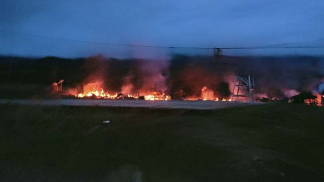 Sekolah Menengah Negeri 1 Oksibil dibakar oleh OPM