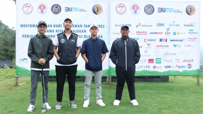 Peserta NOC Indonesia Golf & Charity Games