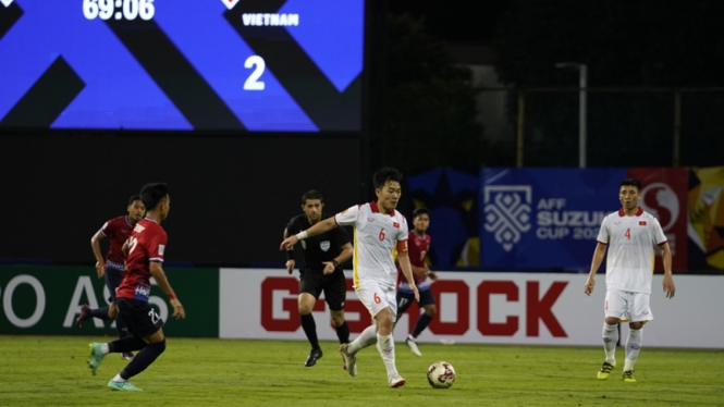 Pertandingan Timnas Vietnam melawan Laos