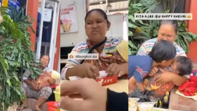 Viral Kisah Ibu Penjual Kerupuk Punya 13 Anak