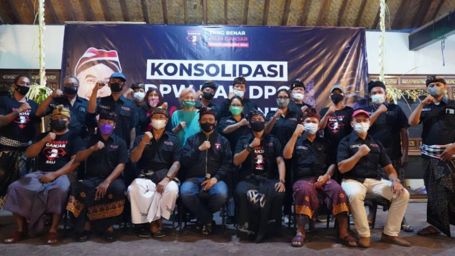 Relawan Sahabat Ganjar gelar konsolidasi di Bali.