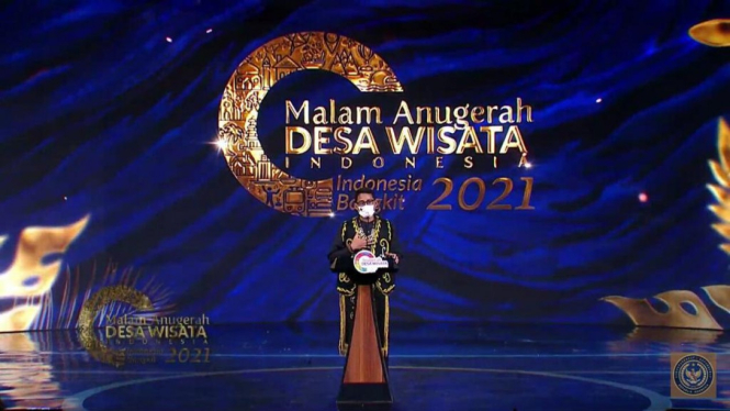 Anugerah Desa Wisata Indonesia 2021.