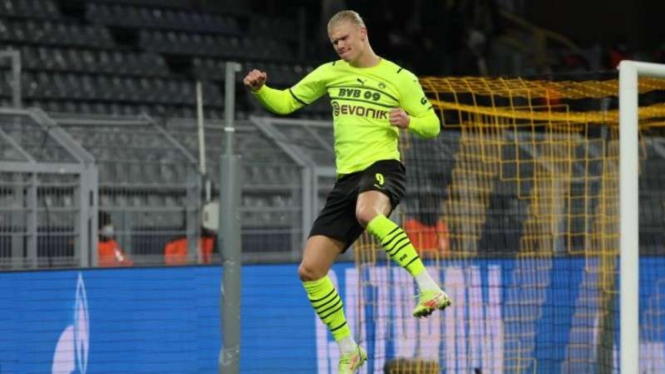 Bomber Borussia Dortmund, Erling Haaland.