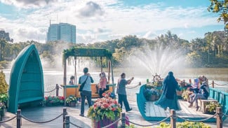 Buka Puasa di Pusat Jakarta! Ditemani Danau, Sunset dan Kuliner Lezat
