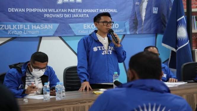 Ketua PAN DKI Jakarta Eko Hendro Purnomo atau Eko Patrio.