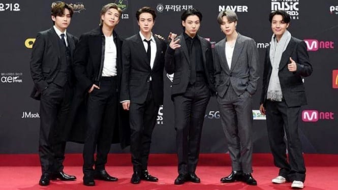 BTS rajai raihan penghargaan Mnet Asia Music Awards 2021