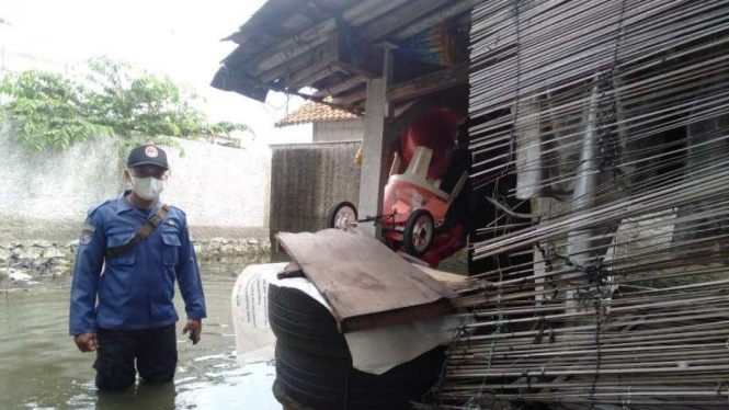 Banjir rendam ratusan rumah warga di Tangerang