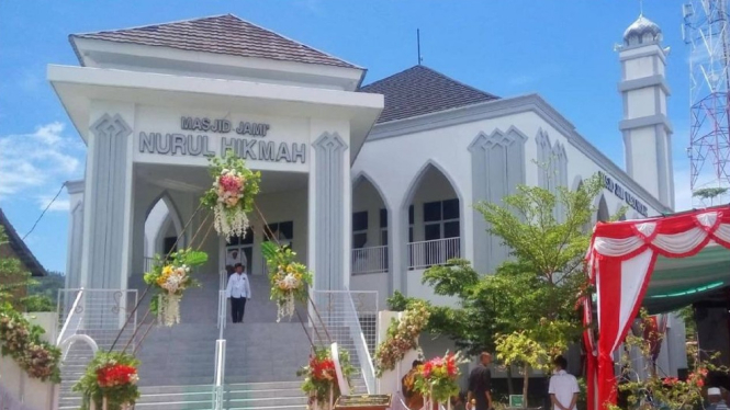 Masjid Besar Nurul Hikmah di Lombok, NTB