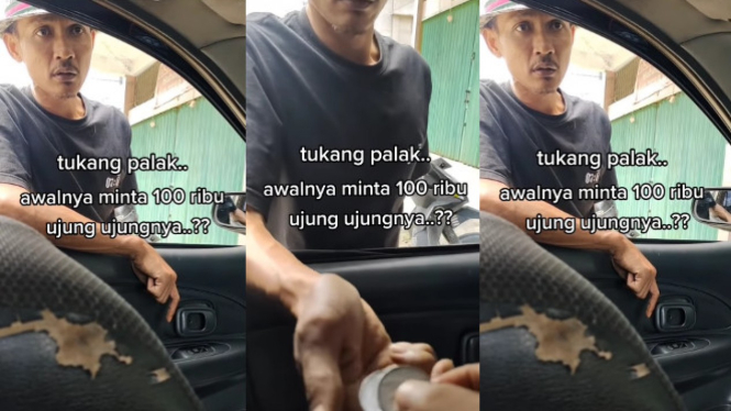  Viral Tukang Palak Minta Rp100 Ribu, Begini Akhir Ceritanya