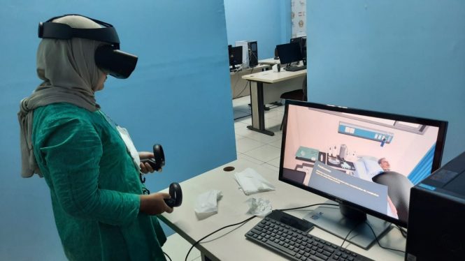 Laboratorium keperawatan virtual yang dikembangkan Unpad
