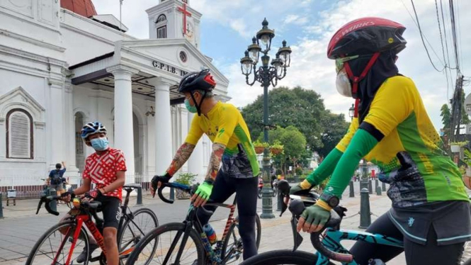 Siswa SMP gowes sepeda dari Cilacap ke Semarang untuk bertemu Ganjar Pranowo