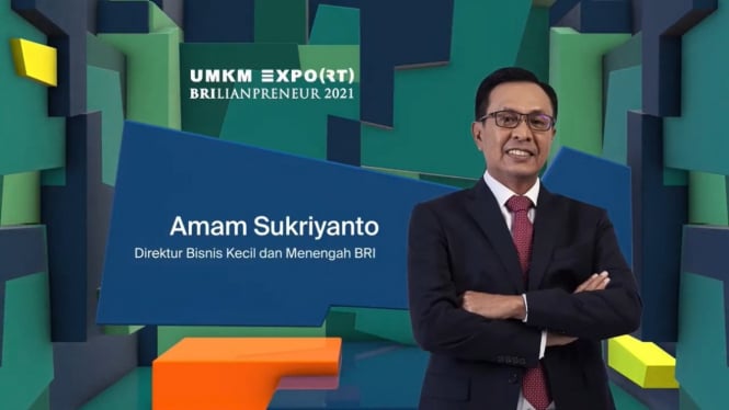 Direktur Bisnis Kecil dan Menengah BRI Amam Sukriyanto