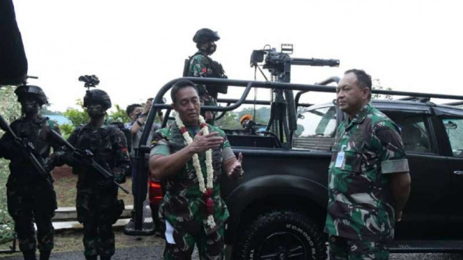 VIVA Militer: Panglima TNI Jenderal Andika kunjungi Markas Korpaskhas TNI AU
