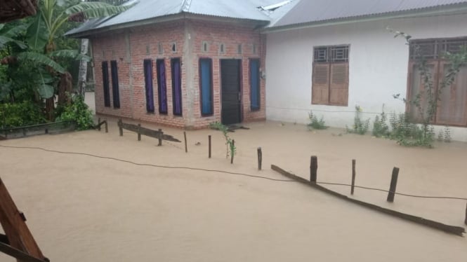 Banjir di Kabupaten Pesisir Selatan Sumbar