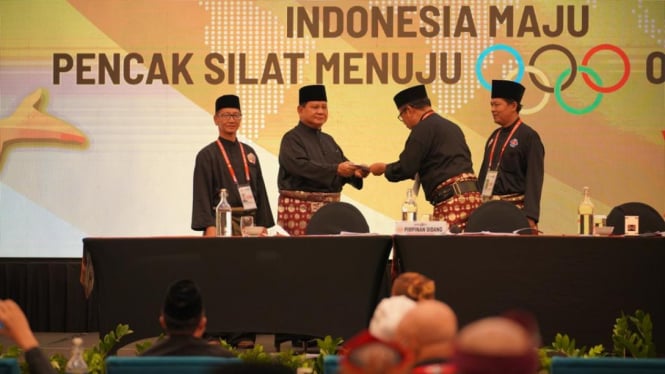 Prabowo Subianto di Munas XV PB IPSI