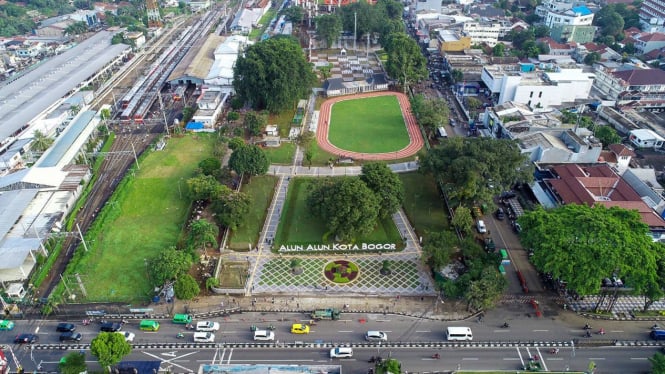 Alun-alun Kota Bogor.