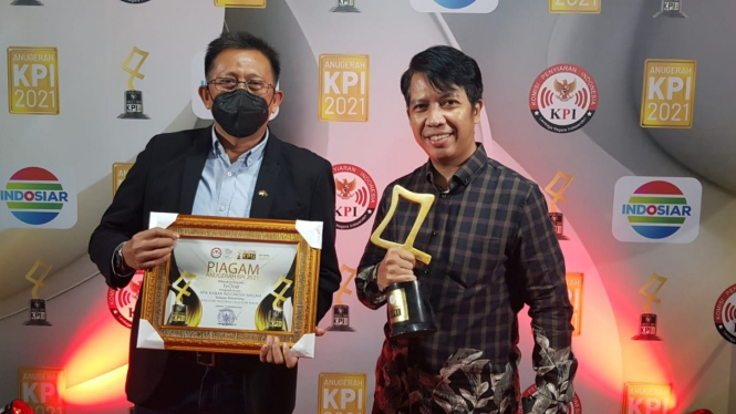 tvOne raih penghargaan Anugerah KPI 2021.