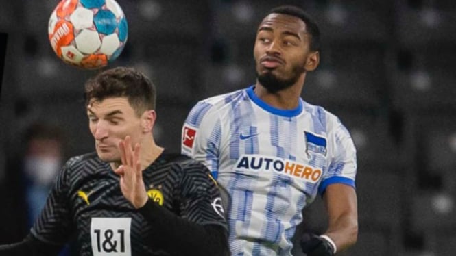 Laga antara Hertha Berlin vs Borussia Dortmund