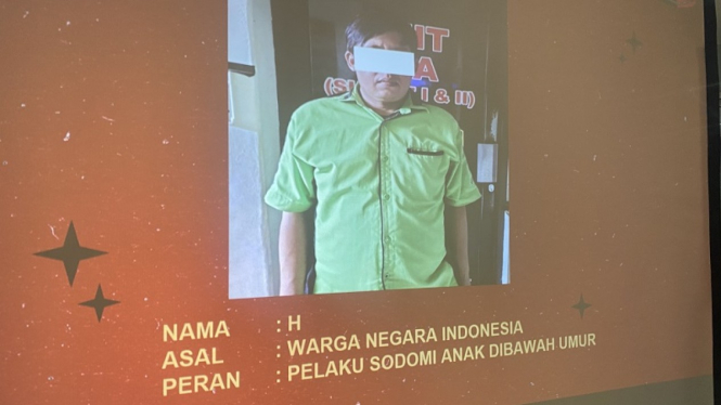 Pelaku sodomi bocah di Jakarta Barat