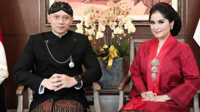 Annisa Pohan dan Agus Harimurti Yudhoyono atau AHY