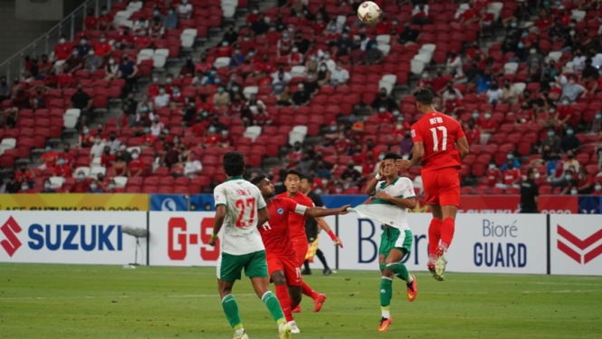Timnas Indonesia vs Singapura di semifinal Piala AFF 2020