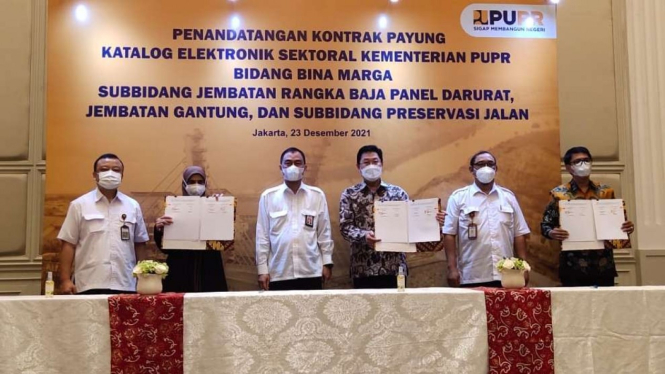 MoU Payung E-Katalog Kementerian PUPR Bidang Bina Marga.