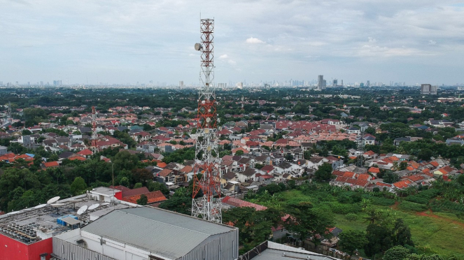 Menara BTS Smartfren.