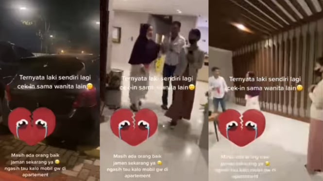 Viral Video Suami Lagi Check In dengan Wanita Lain