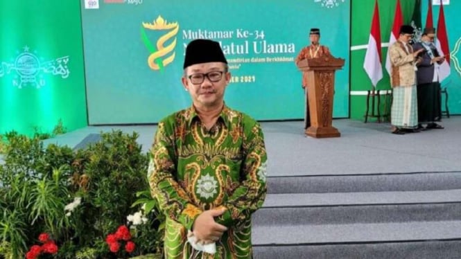  Sekretaris Umum PP Muhammadiyah, Abdul Mu'ti hadir di Muktamar NU Lampung