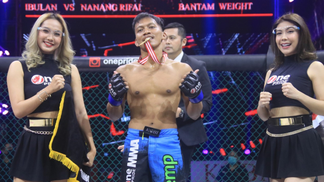 Reinaldo Kasibulan didiskualifikasi, Nanang Rifai menang duel One Pride