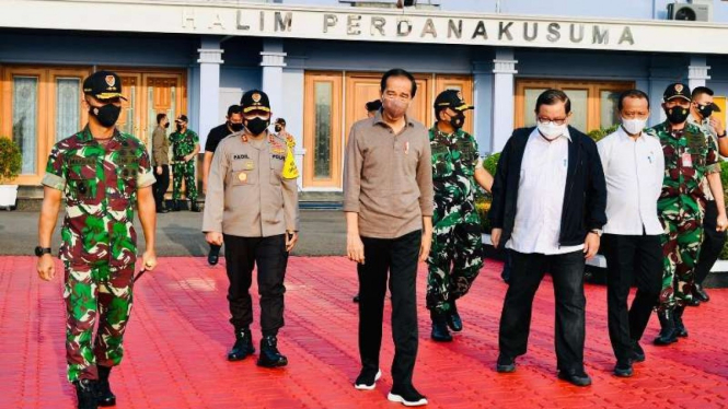 Presiden Jokowi berangkat kunjungan kerja ke Bali