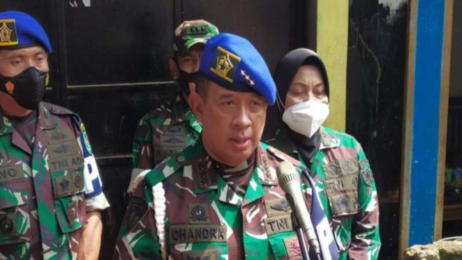 Danpuspom AD Letjen TNI Chandra W Sukotjo