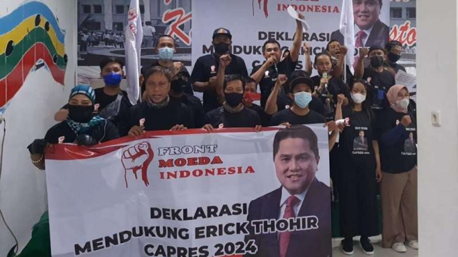 Emak-emak dukung Erick Thohir jadi Capres