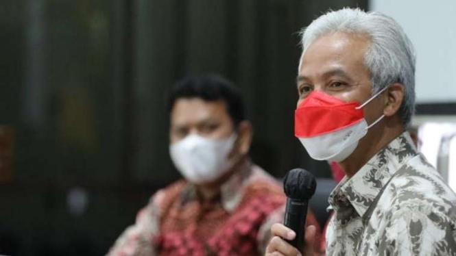 Gubernur Jawa Tengah Ganjar Pranowo.